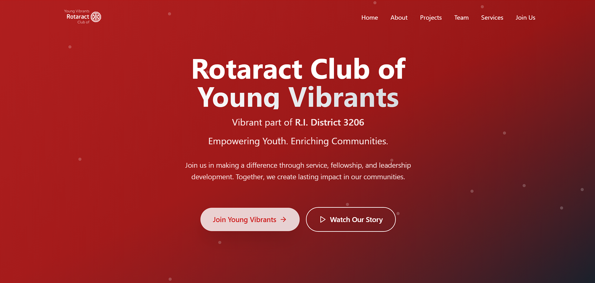Rotaract Club Website (React + TypeScript)